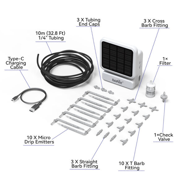 Rainpoint Solar Irrigation System With Mini Box Hub Basic Package - Image 6